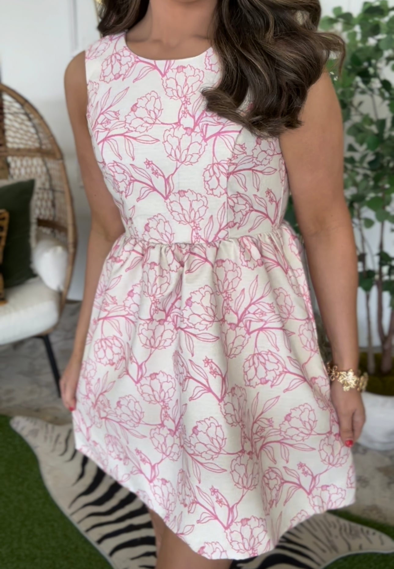 Fabulous in Floral Dress