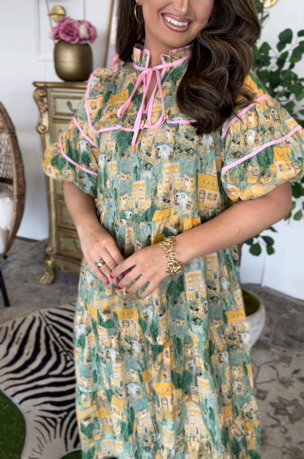 Golden Hour Glow Dress