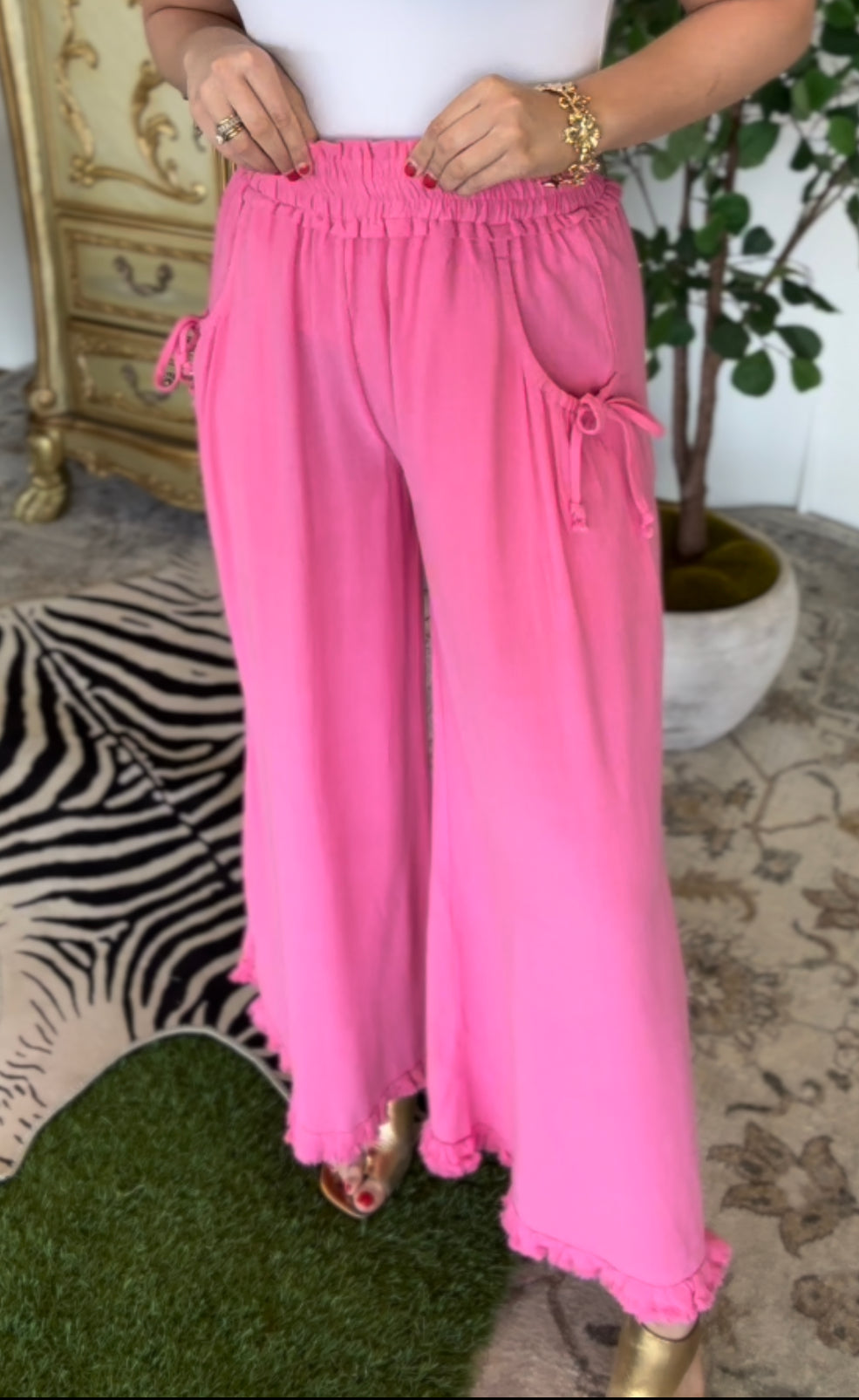 Pretty Pink Pants