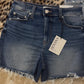 Zenana Every Day Shorts - dark wash