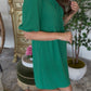 Basically Bows Dress- Green