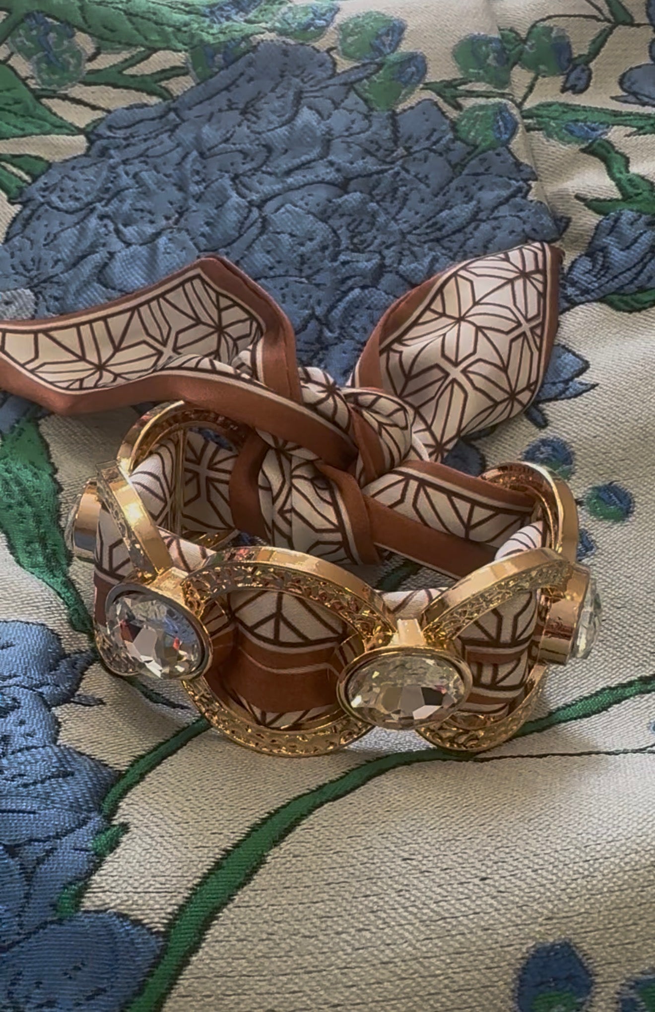Scarf Gold Bracelet