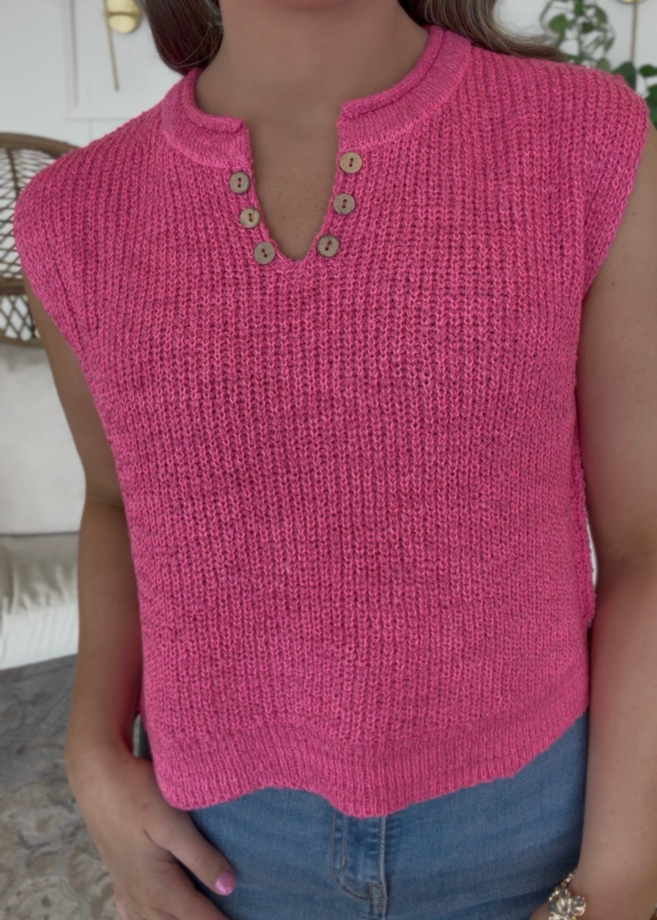 ZENANA BRAND Pink Knit