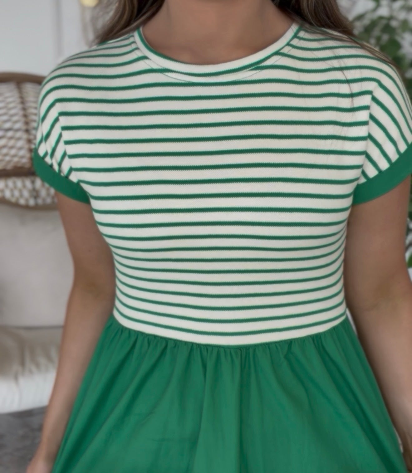 Page Dress- Green