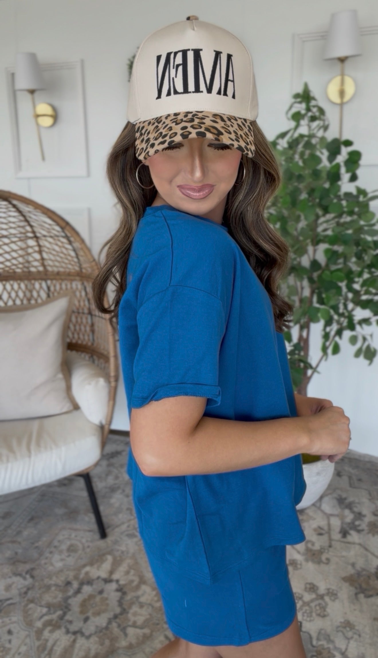 ZENANA BRAND Cozy Set- Blue