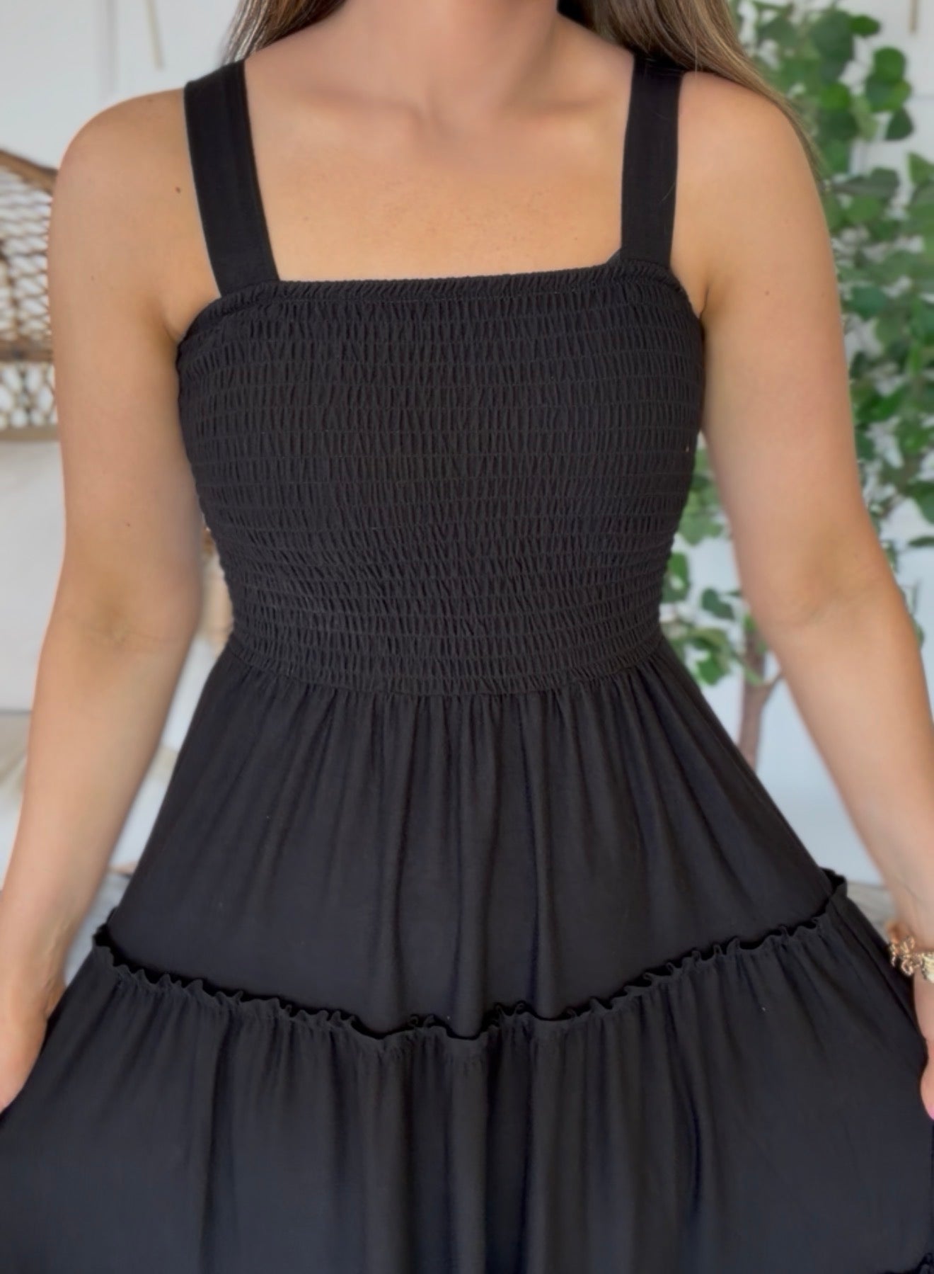 ZENANA BRAND Easy Dress- Black