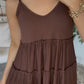 ZENANA BRAND Brown Basic Dress
