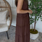 ZENANA BRAND Brown Basic Dress