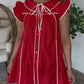 Red Ribbon Dress