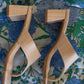 Raffia Block Sandals