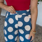 Denim Dot Pants