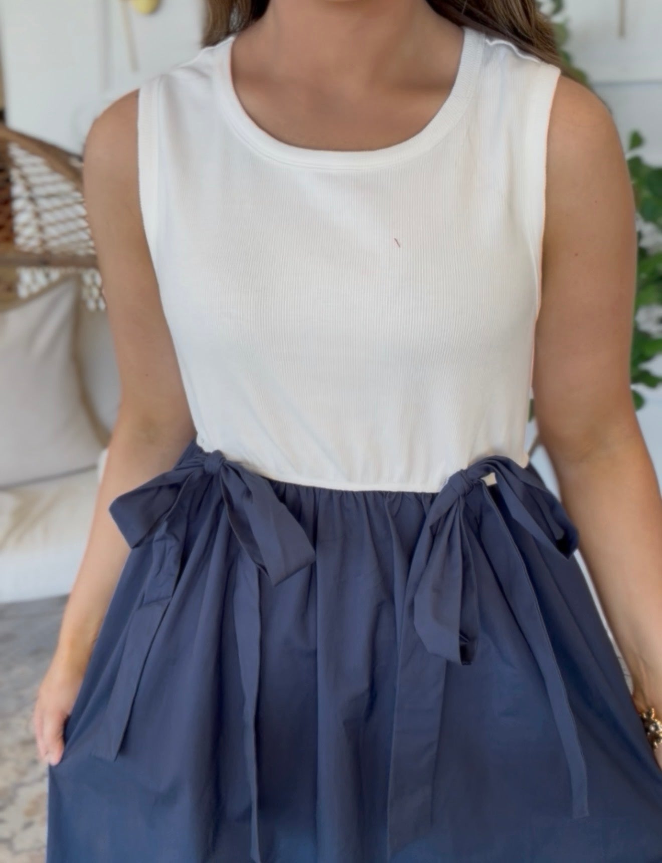 Navy Need It Dress