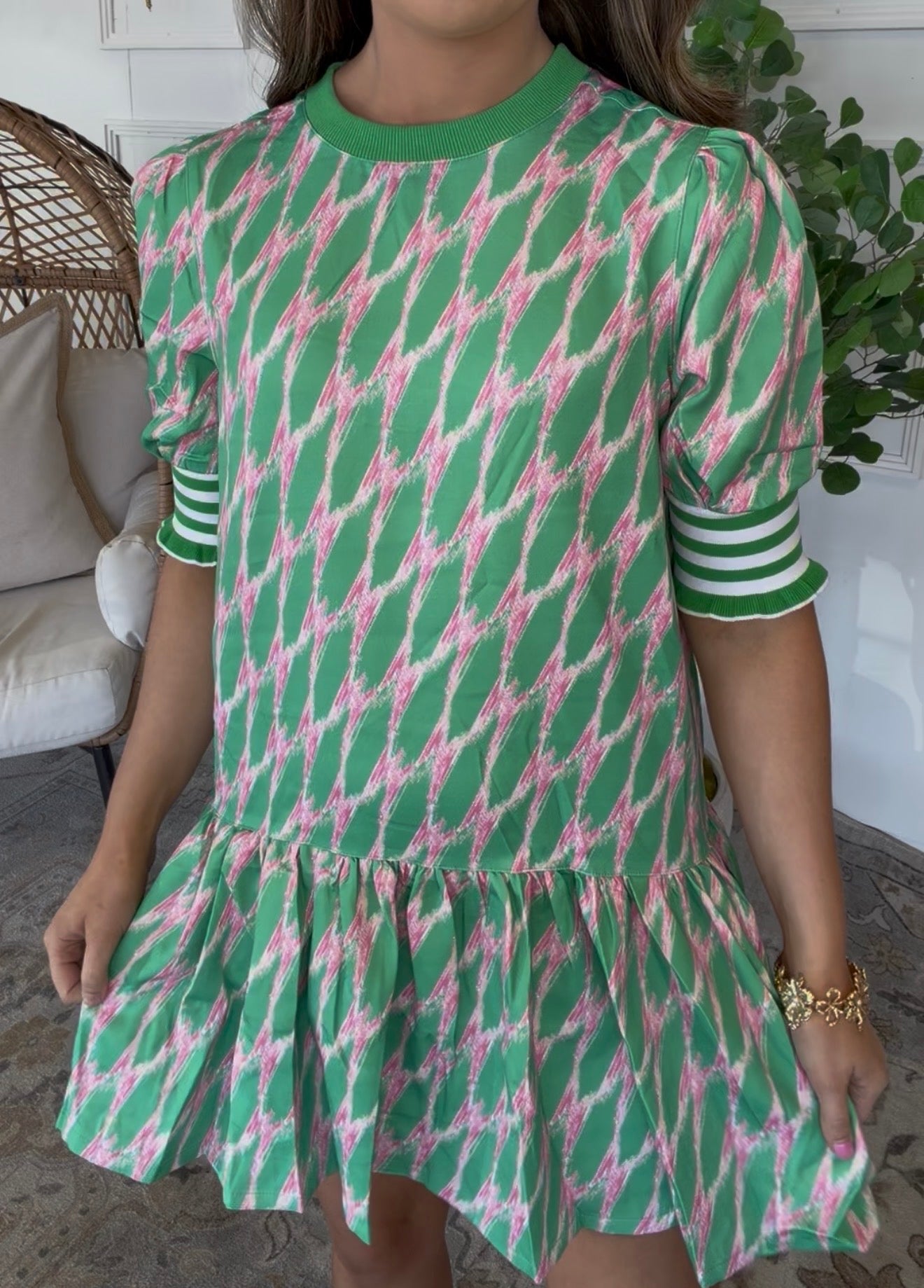 Luxletic Printed Dress