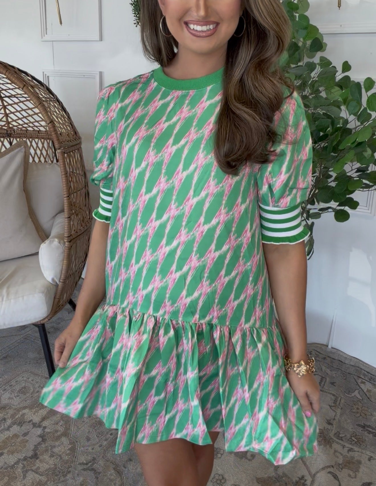 Luxletic Printed Dress