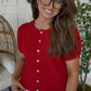 ZENANA BRAND Riley Red Top