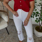 ZENANA BRAND Riley Red Top