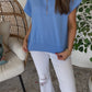 Zenana Brand Periwinkle Zip Up