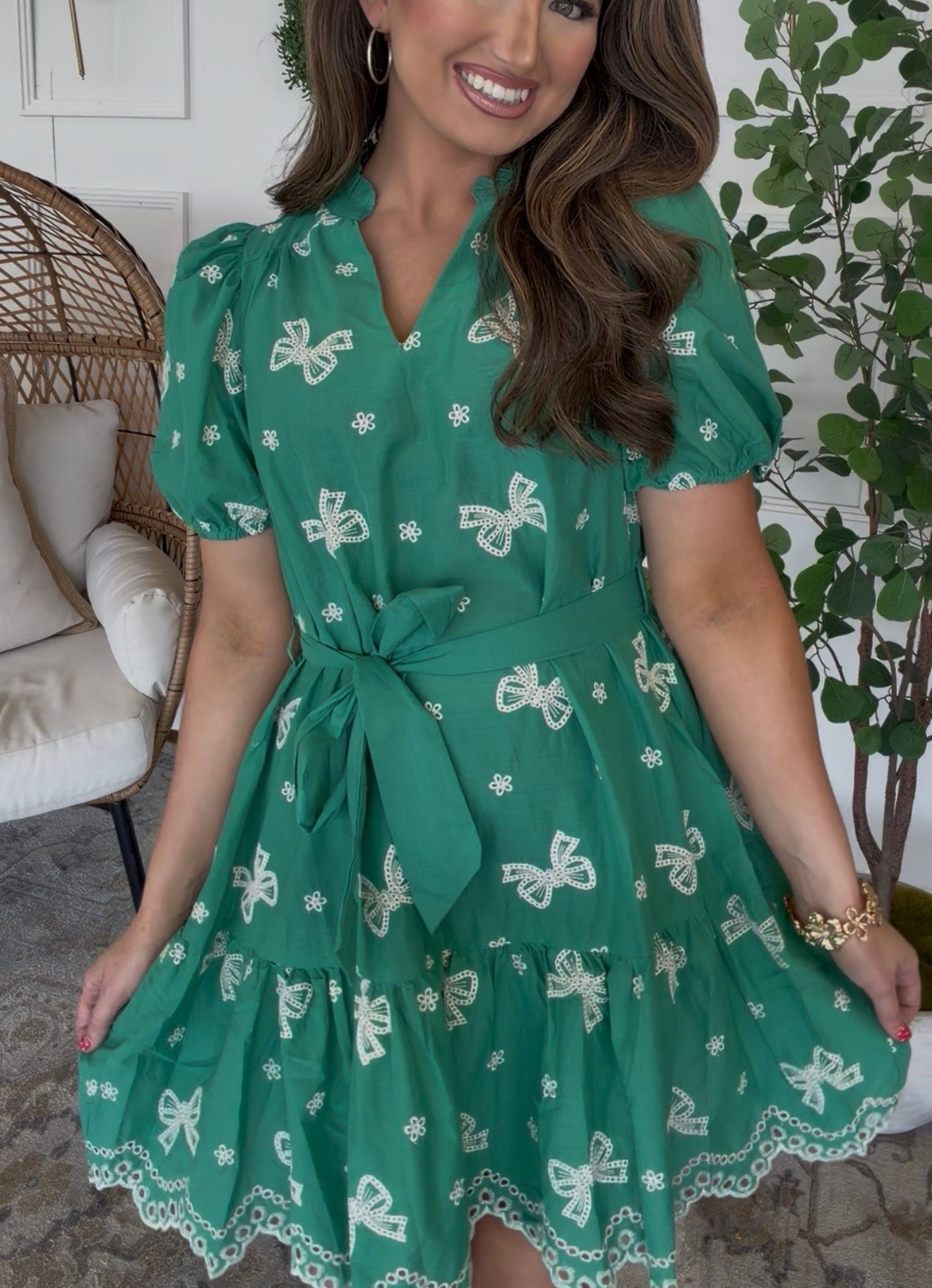 Bright Bow Dress