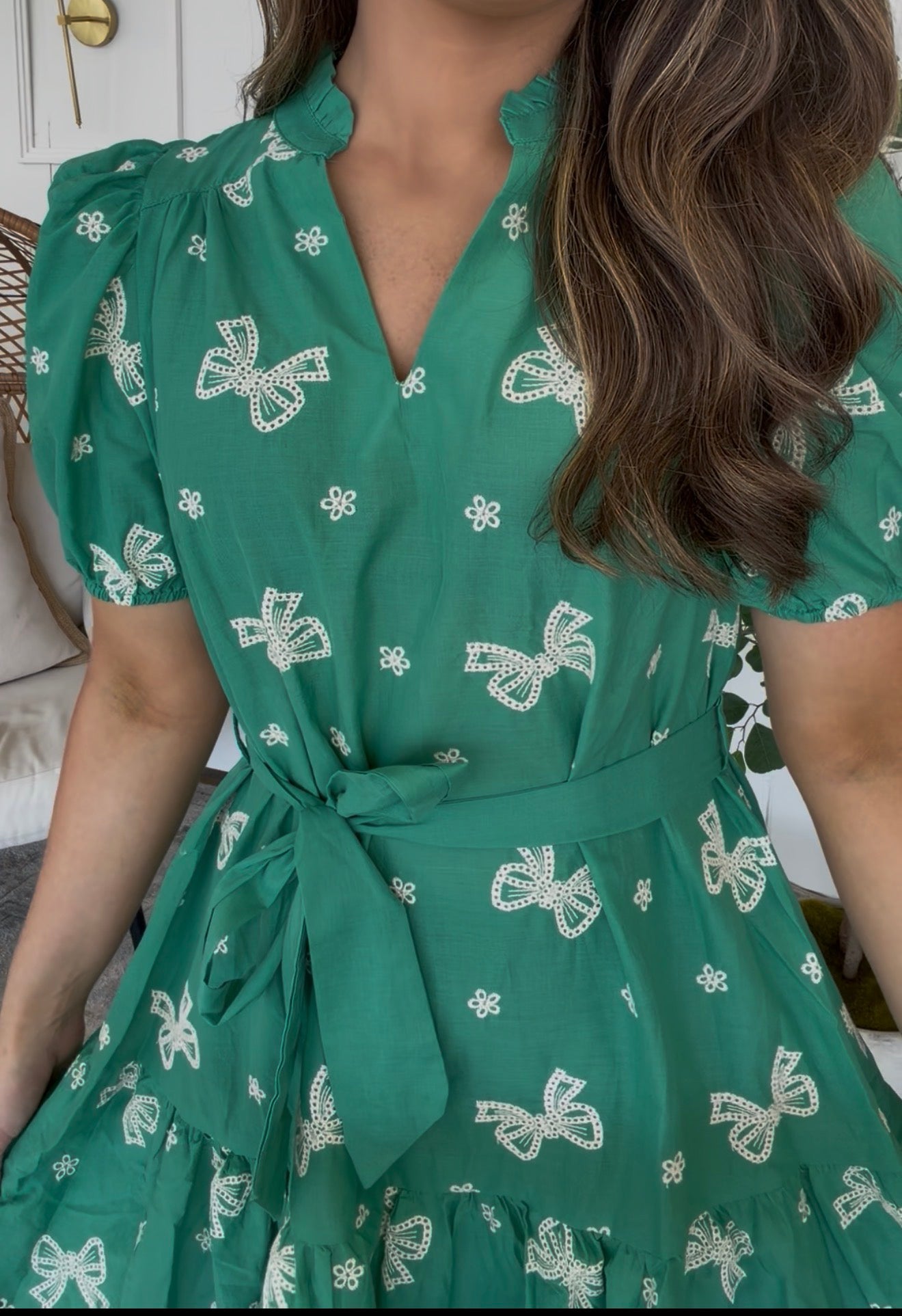 Bright Bow Dress
