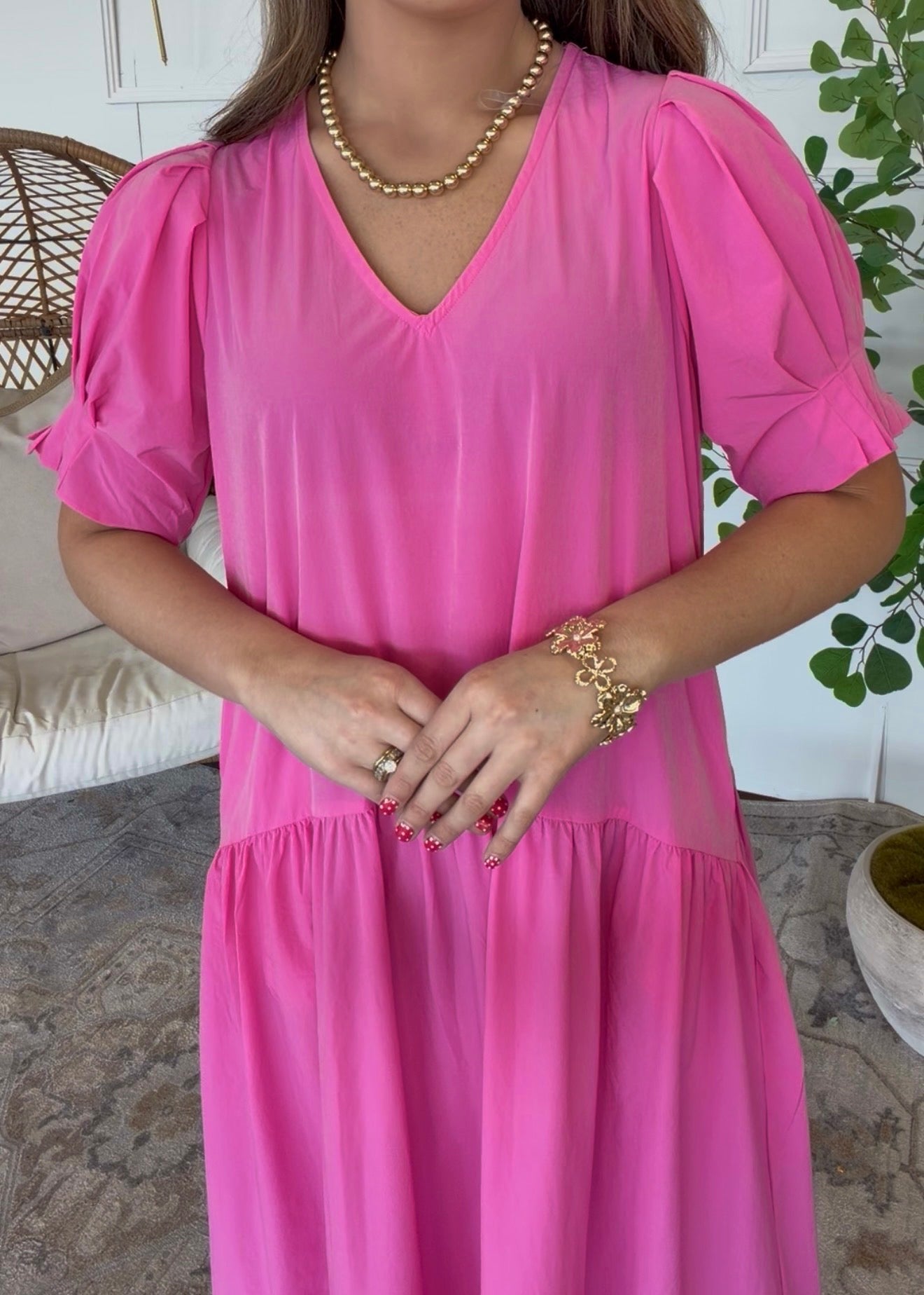 Darla Dress- Pink