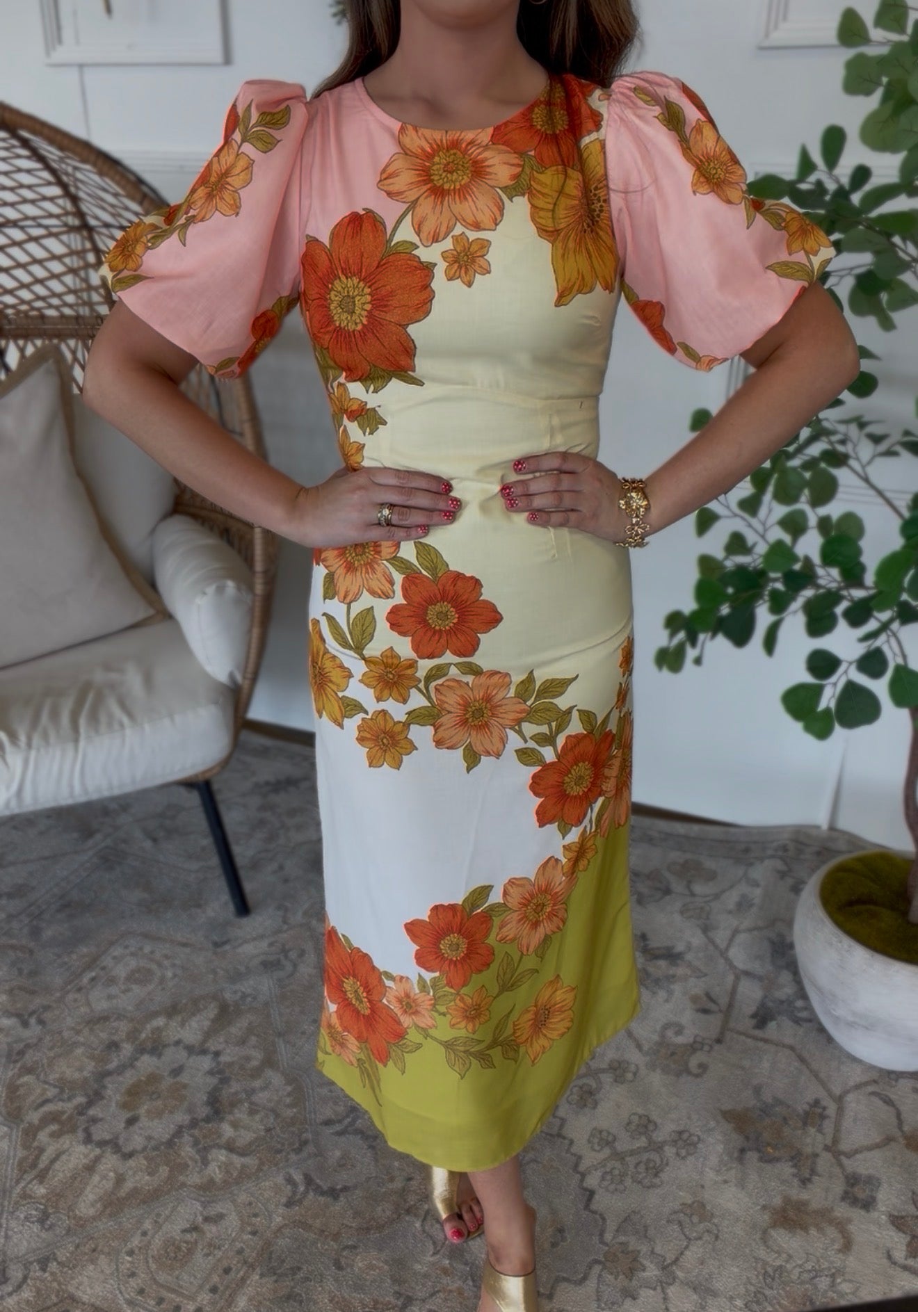 Petal Poise Dress