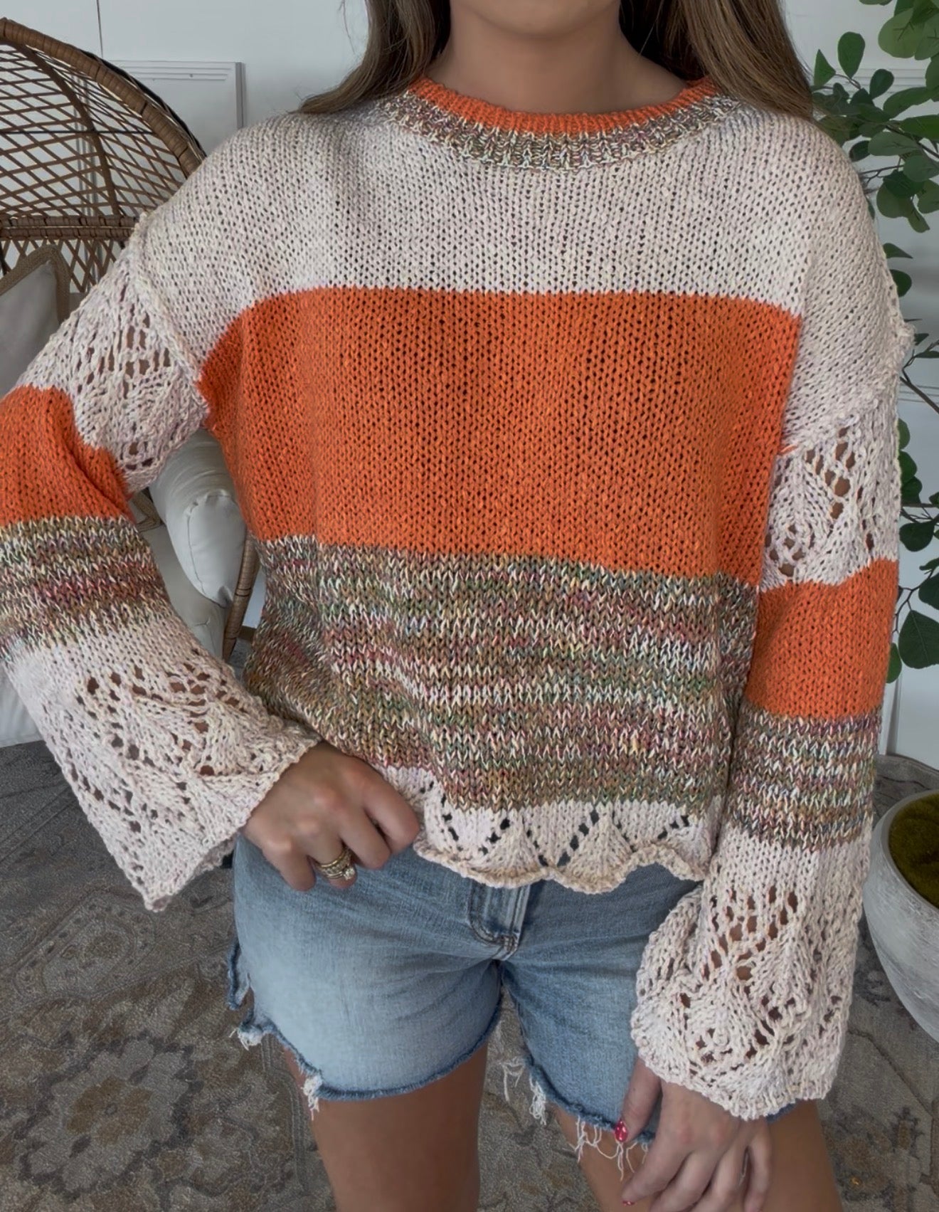 Summer Crochet Sweater