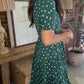 Bright Dots Dress- Green