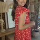 Red Floral Dress