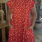 Red Floral Dress