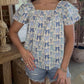 Bowie Top- Blue