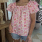 Bowie Top- Pink