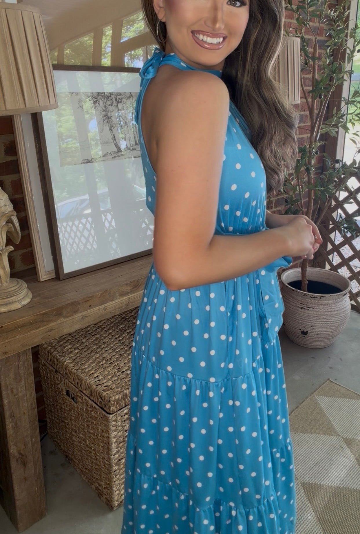 Hope Dress- Blue
