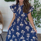 Navy Night Dress