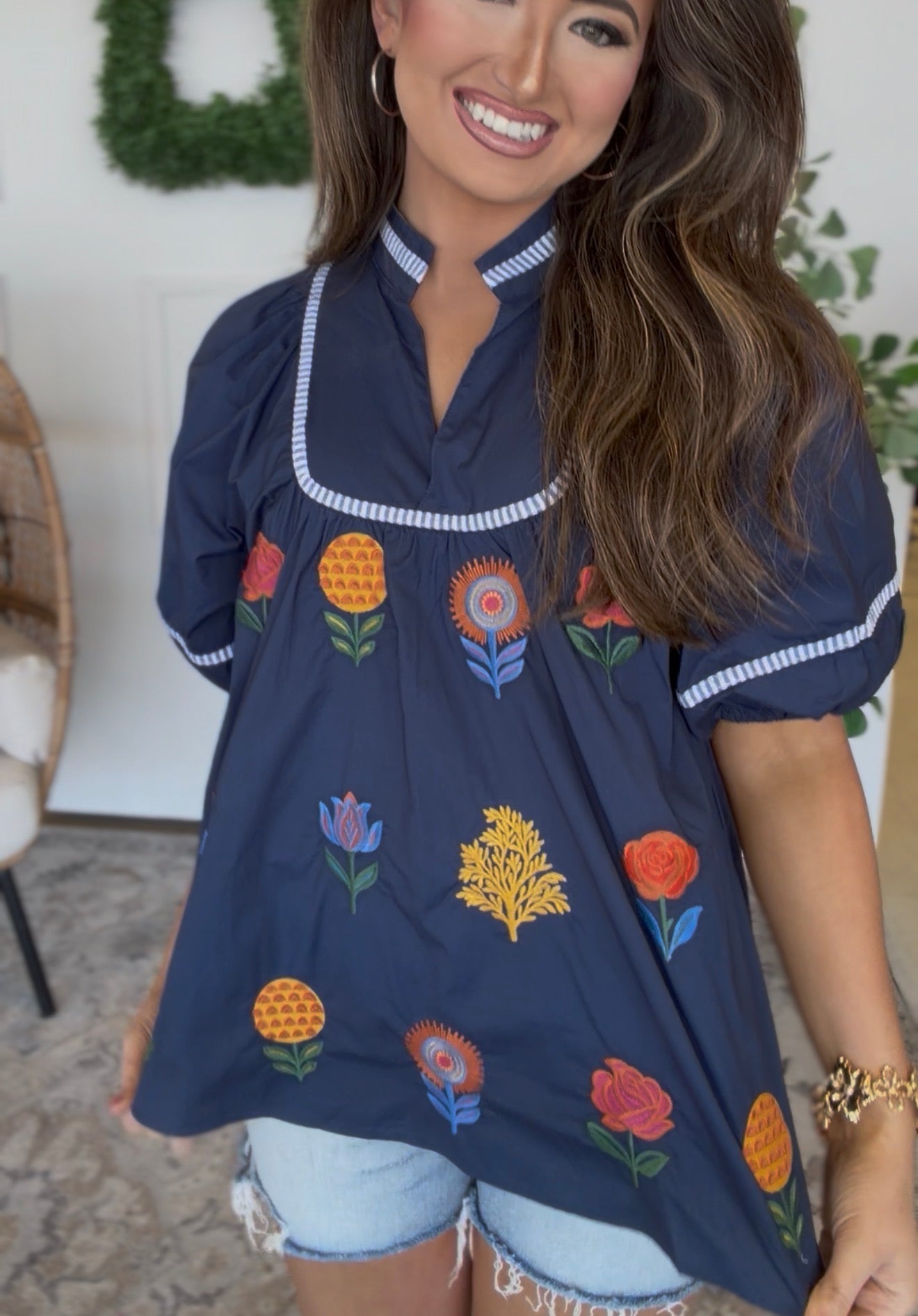 Floral Feels Top