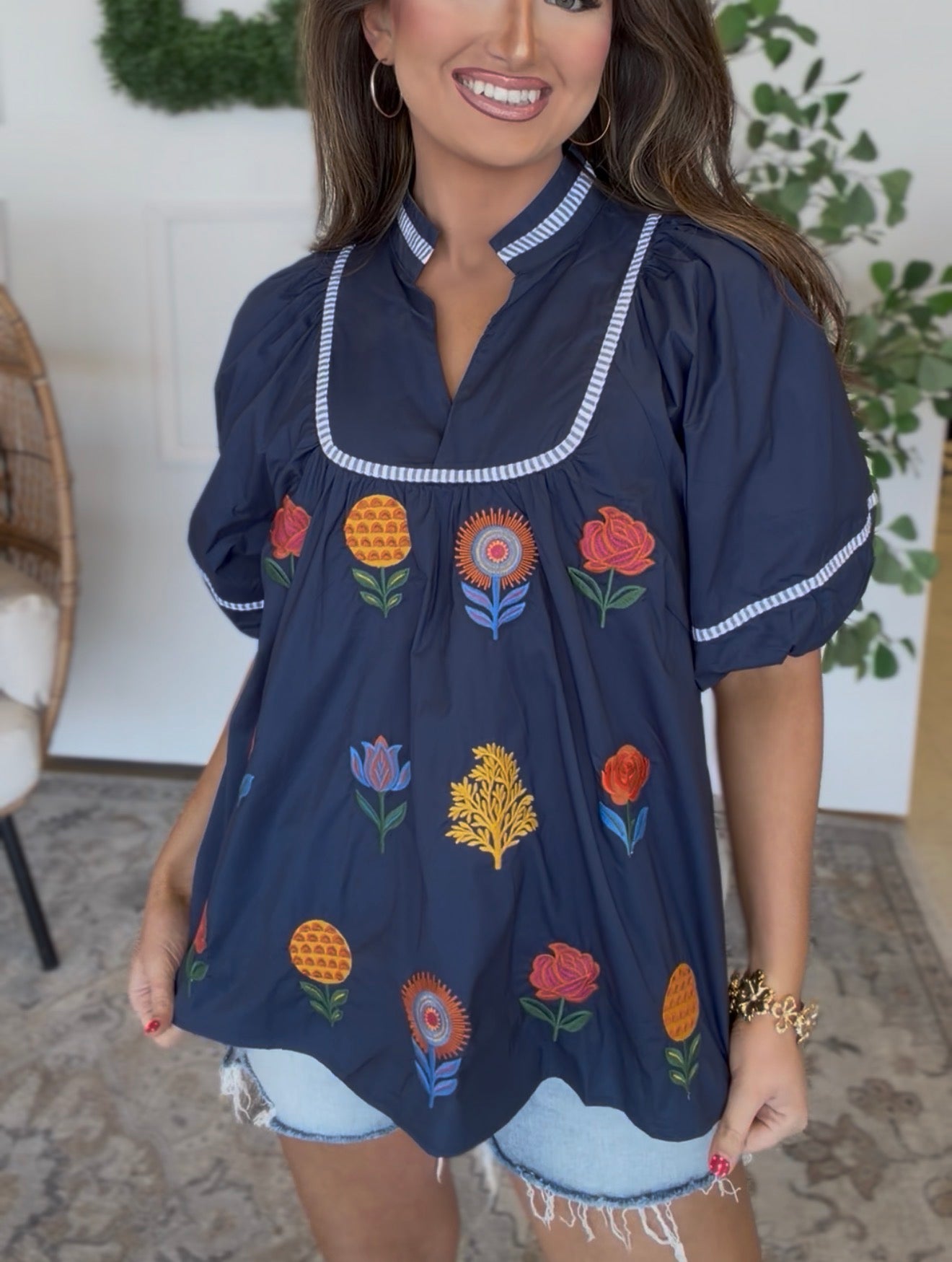 Floral Feels Top