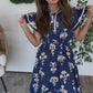 Navy Night Dress