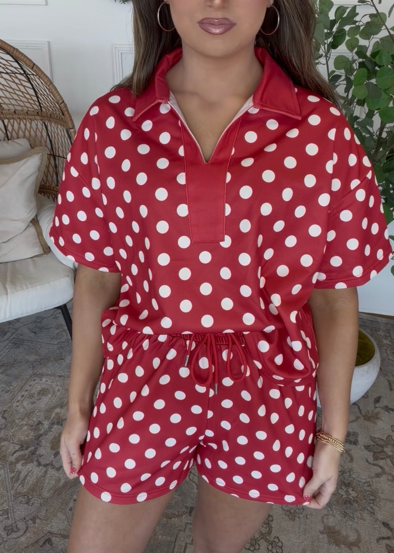 Red Dot Set Outfit
