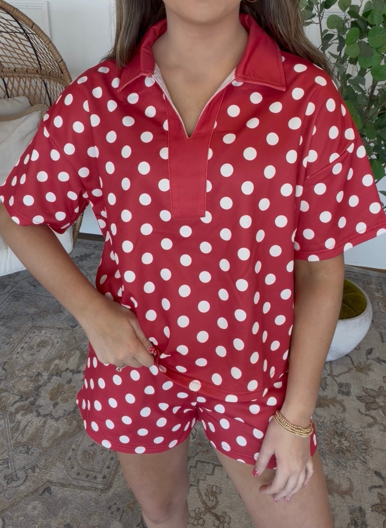 Red Dot Set Outfit
