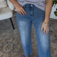 Cozy Crop Jeans ZENANA BRAND