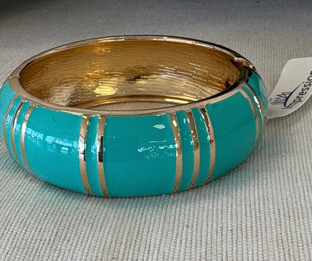 Blue/Gold Bangle