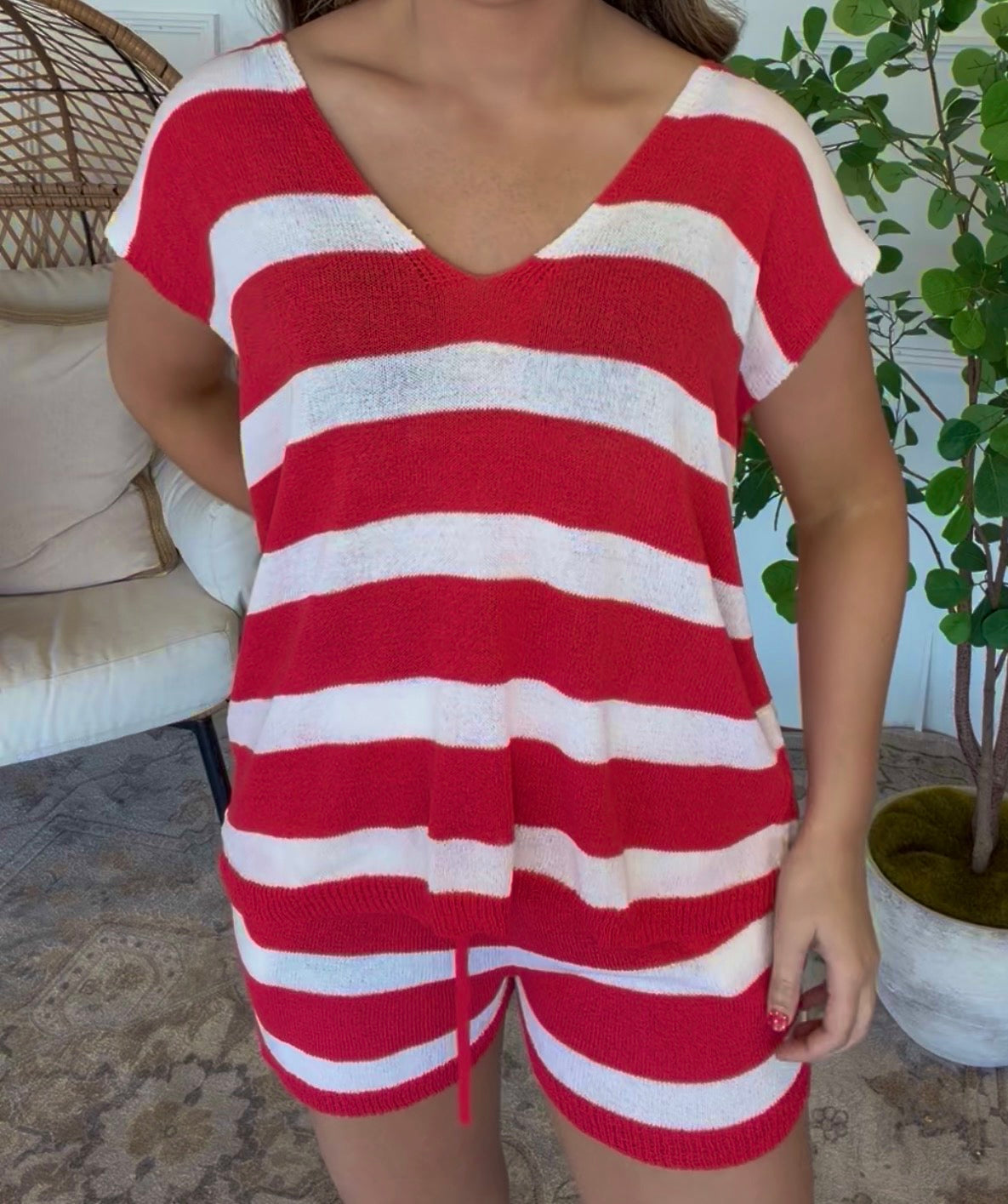 Breezy Set- Red