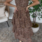 Cheetah Ruffle Dress DEAL