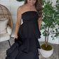 Black Ruffle Dress DEAL