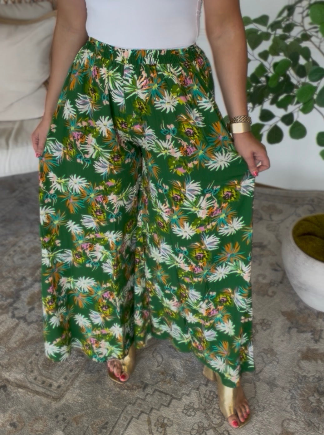 Floral Palazzo Pants DEAL