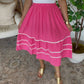 Pink Scallop Skirt DEAL