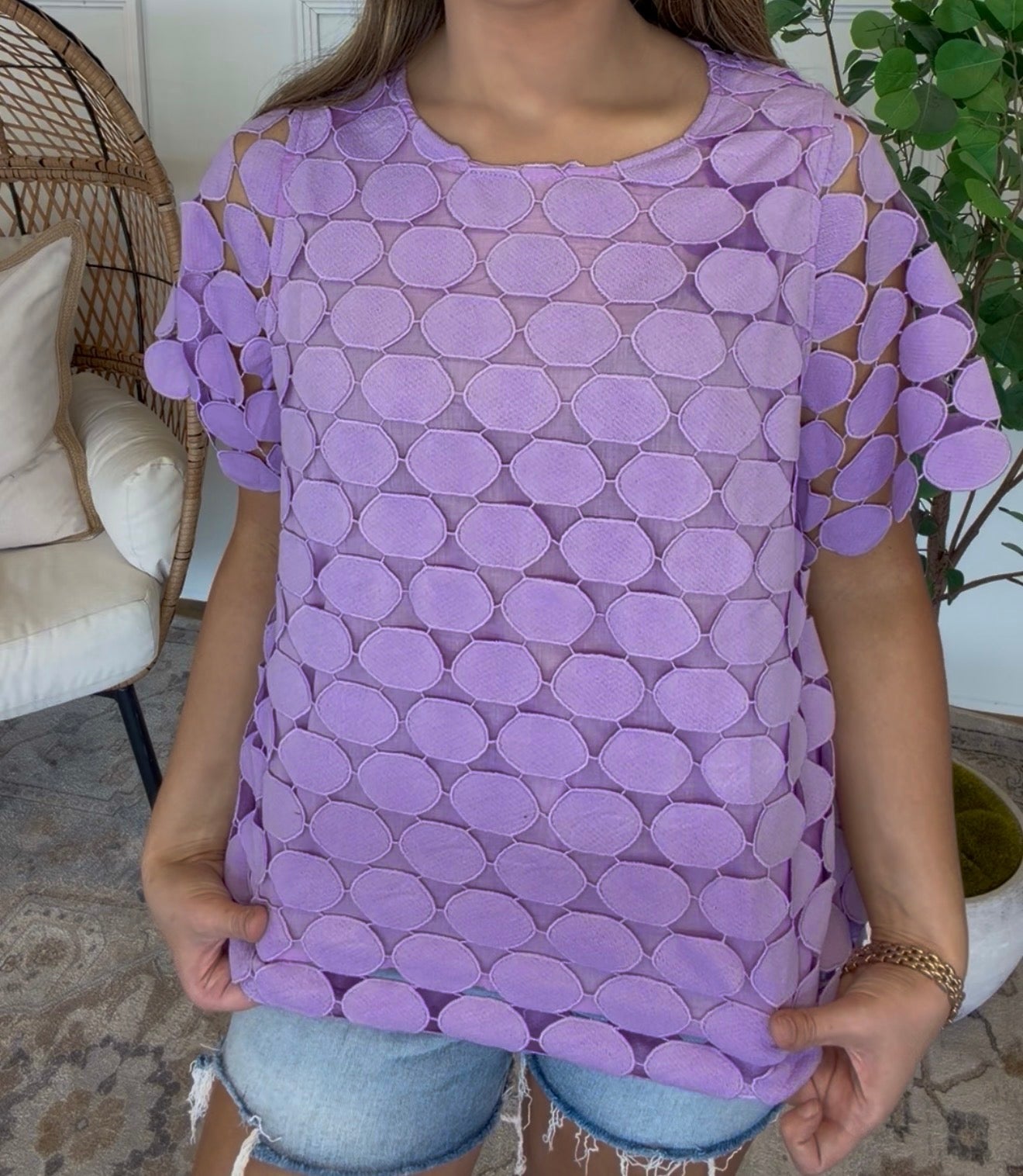Lilac Blouse DEAL