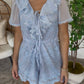 Blue Lace Romper DEAL