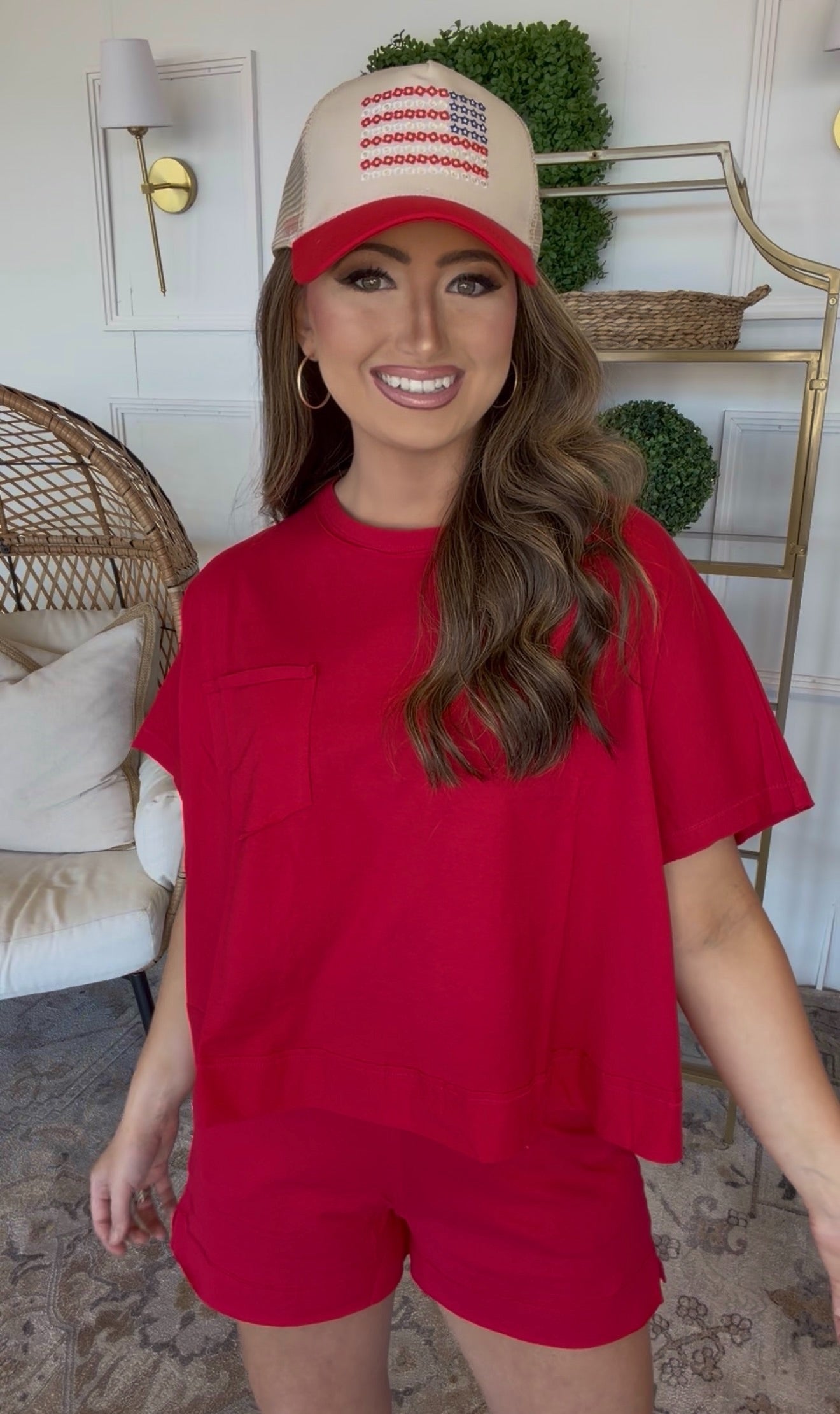 The Zenana Red, White & Cute Set DEAL