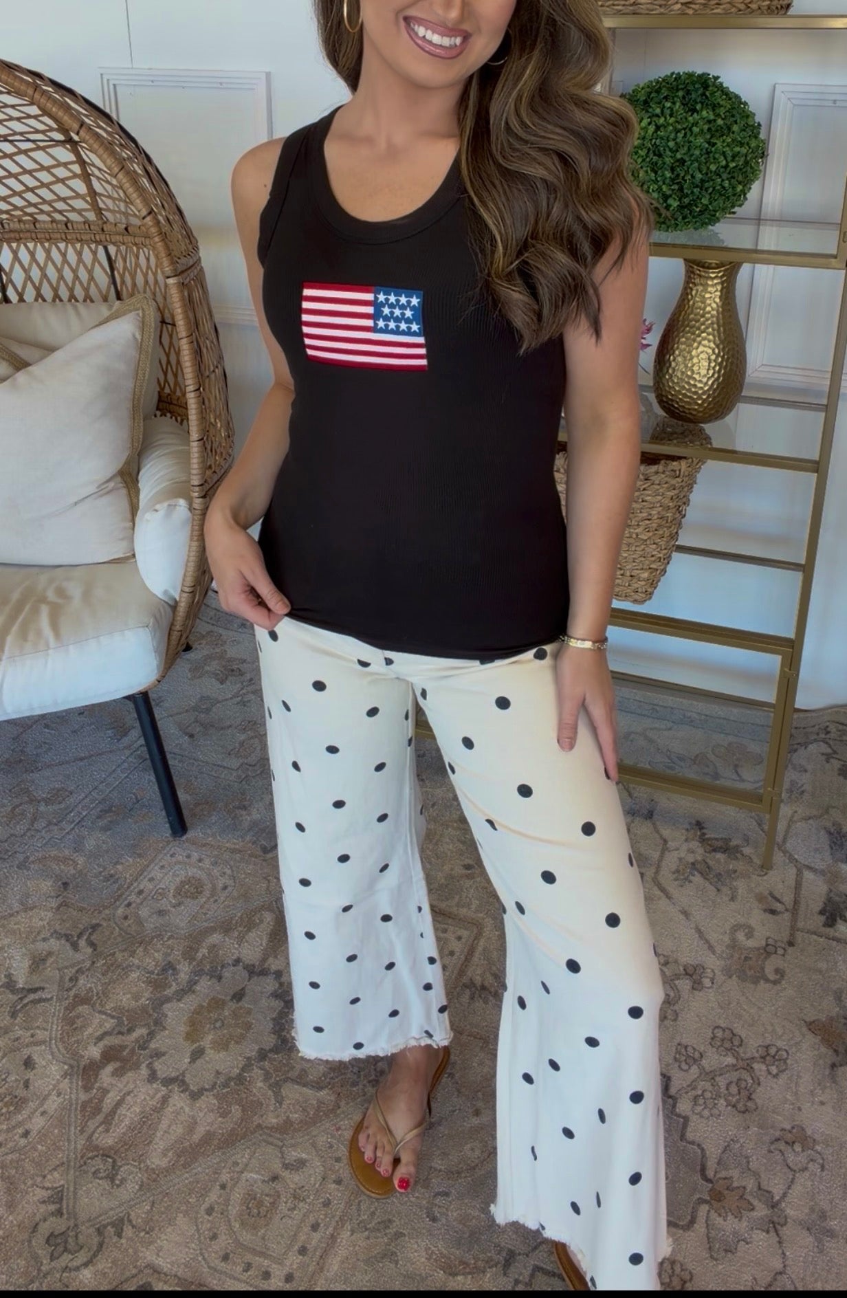 Zenana Flag Tank DEAL