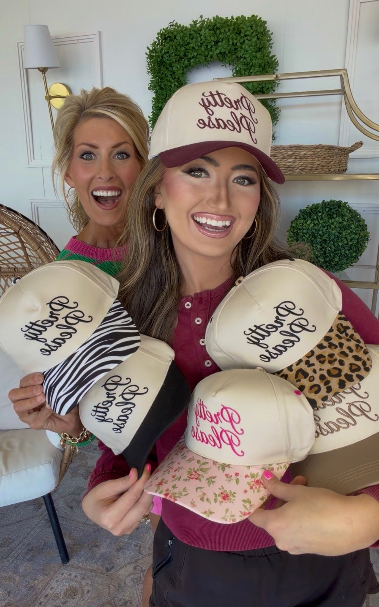 PRETTY PLEASE LOGO HATS